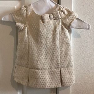 GYMBOREE 3-6 Months Gold Baby Party Dress